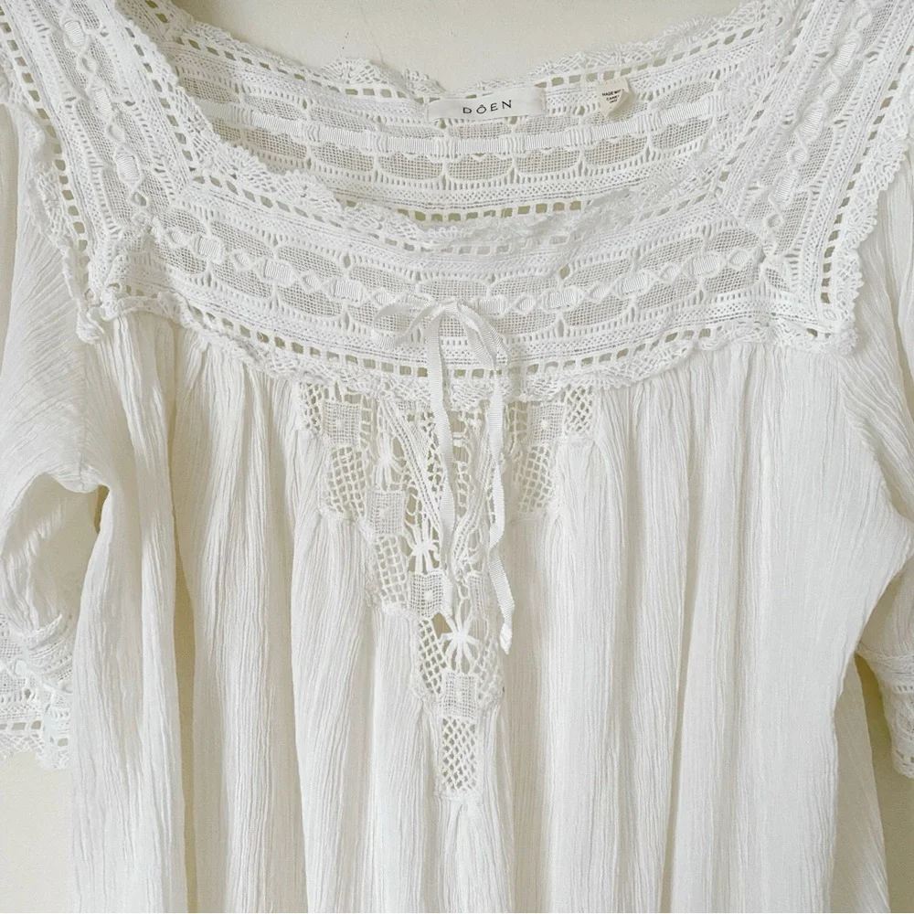 Doen Navan white Mini Dress